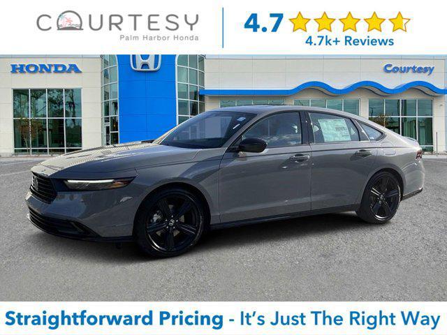 new 2025 Honda Accord Hybrid car, priced at $36,278