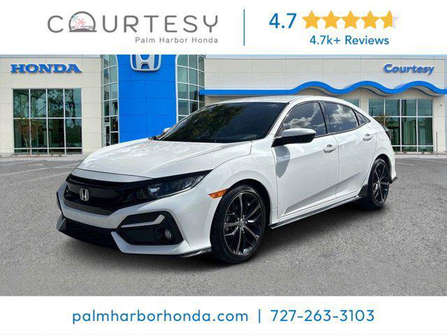 used 2021 Honda Civic car, priced at $20,741