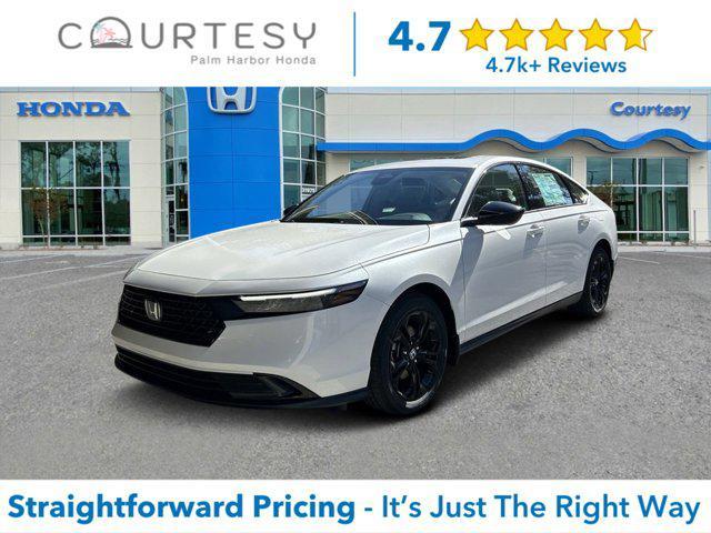 new 2025 Honda Accord car, priced at $33,163