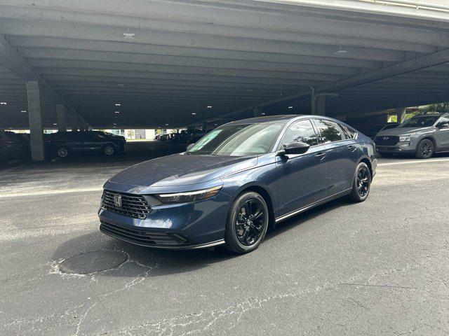 new 2025 Honda Accord car, priced at $30,539