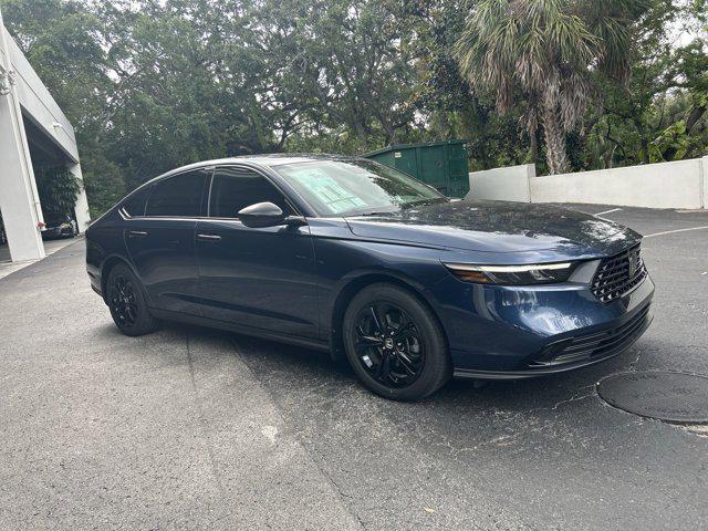 new 2025 Honda Accord car, priced at $30,539