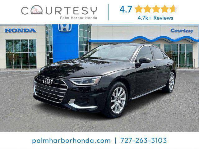 used 2022 Audi A4 car, priced at $25,489