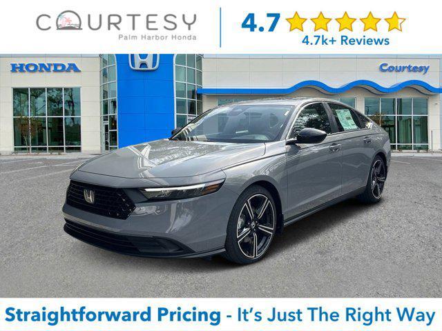 new 2025 Honda Accord Hybrid car, priced at $36,258