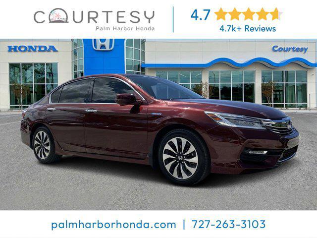 used 2017 Honda Accord Hybrid car, priced at $18,052
