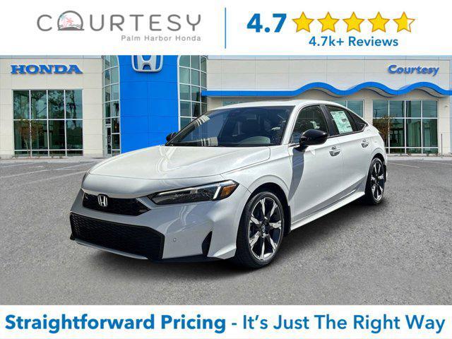 new 2025 Honda Civic Hybrid car, priced at $33,555