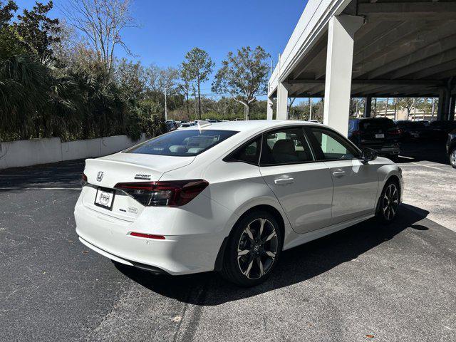 new 2025 Honda Civic Hybrid car, priced at $33,555