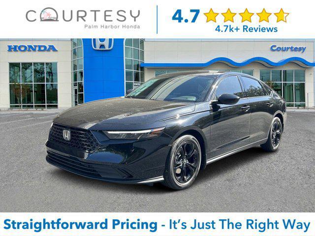 new 2025 Honda Accord car, priced at $30,494
