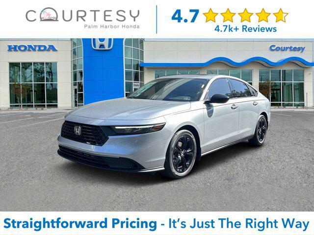 new 2025 Honda Accord car, priced at $32,708