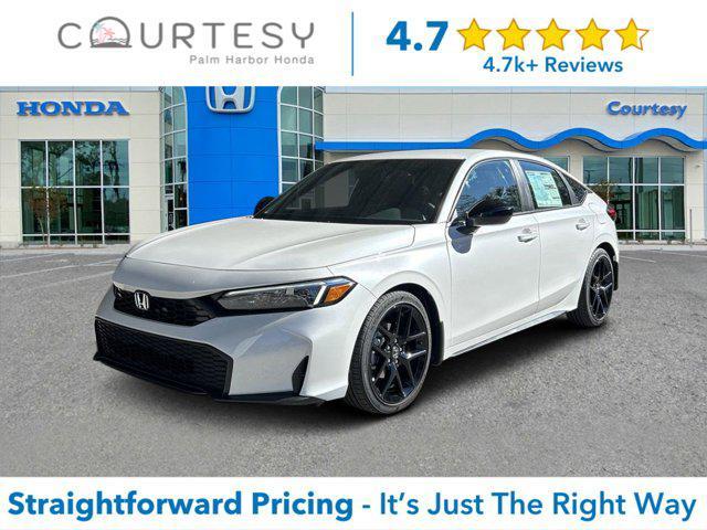 new 2025 Honda Civic car, priced at $30,053