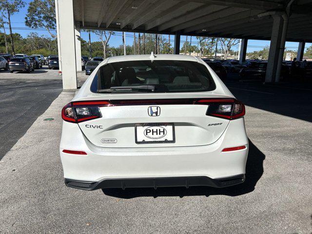 new 2025 Honda Civic car, priced at $30,053