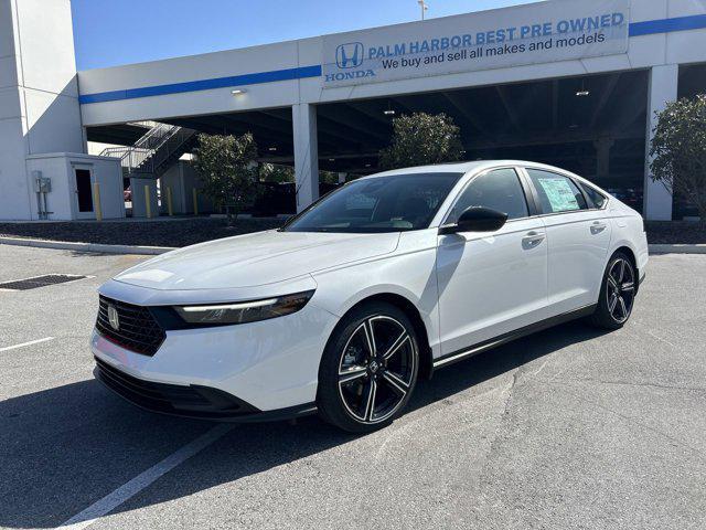 new 2025 Honda Accord Hybrid car, priced at $33,895