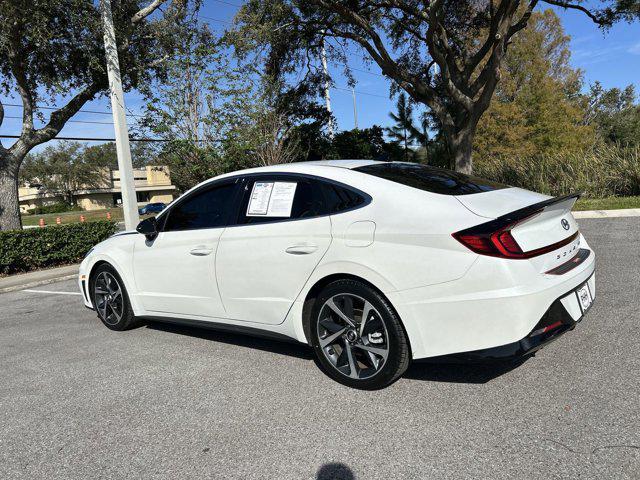 used 2021 Hyundai Sonata car, priced at $12,900