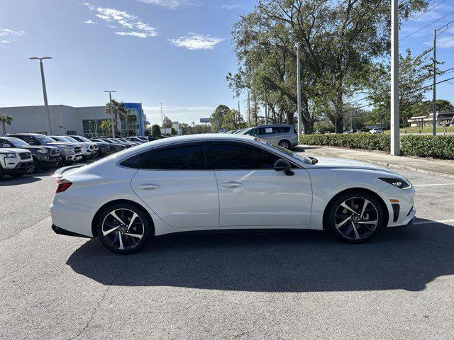 used 2021 Hyundai Sonata car, priced at $12,900