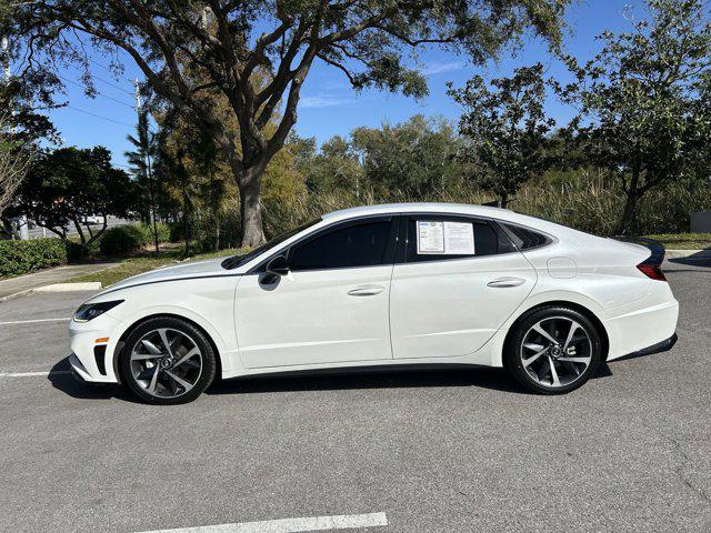 used 2021 Hyundai Sonata car, priced at $12,900