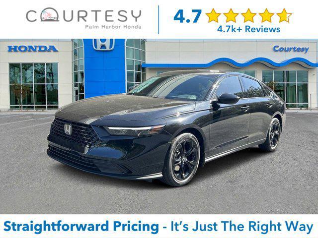 new 2025 Honda Accord car, priced at $32,708