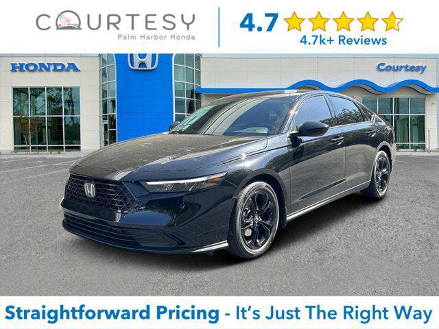 new 2025 Honda Accord car, priced at $30,493
