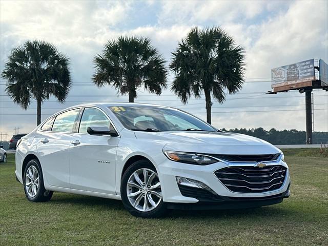 used 2021 Chevrolet Malibu car, priced at $18,898