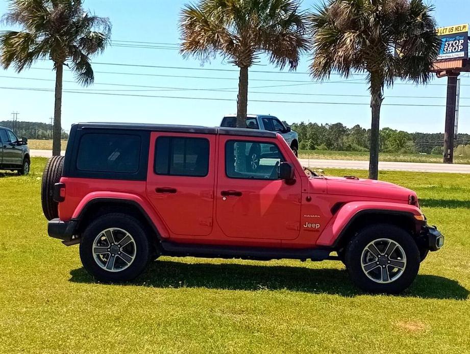 used 2020 Jeep Wrangler Unlimited car, priced at $35,850