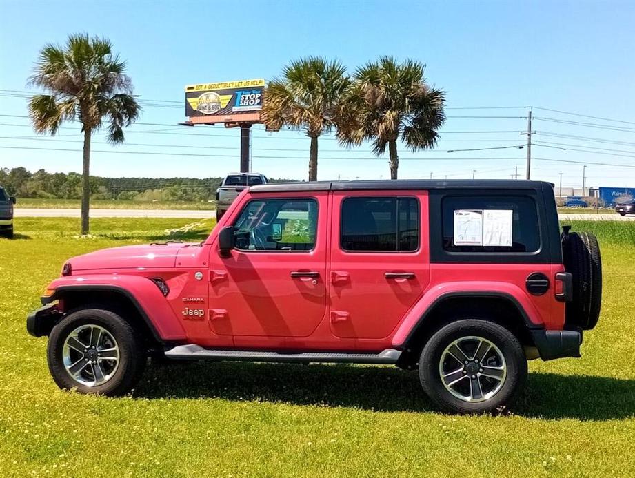 used 2020 Jeep Wrangler Unlimited car, priced at $35,850