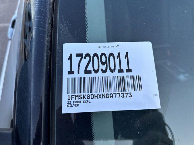 used 2022 Ford Explorer car, priced at $30,000