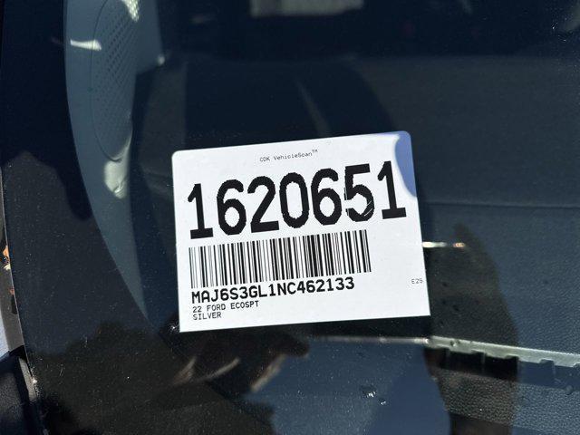 used 2022 Ford EcoSport car, priced at $19,500