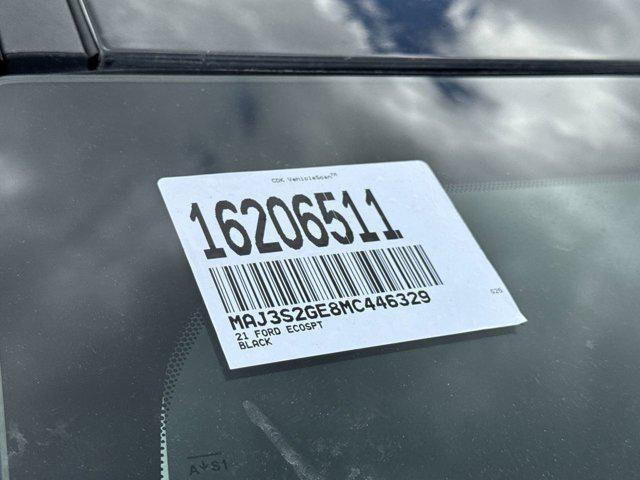 used 2021 Ford EcoSport car, priced at $16,500