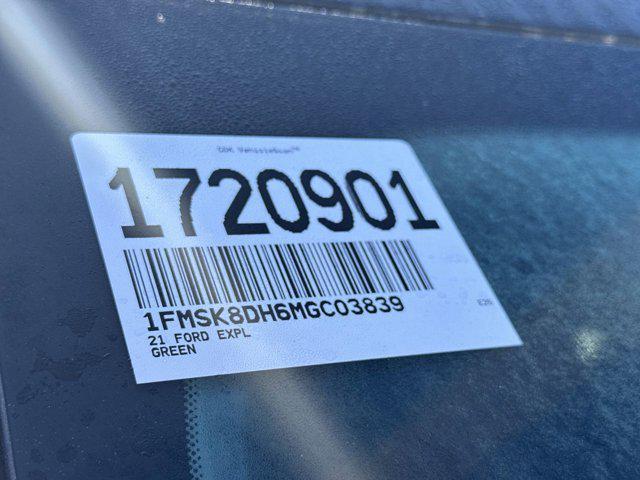 used 2021 Ford Explorer car, priced at $29,500