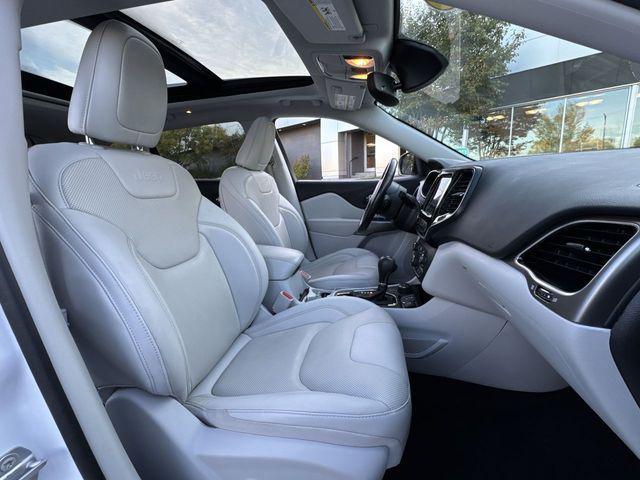 used 2021 Jeep Cherokee car, priced at $23,000