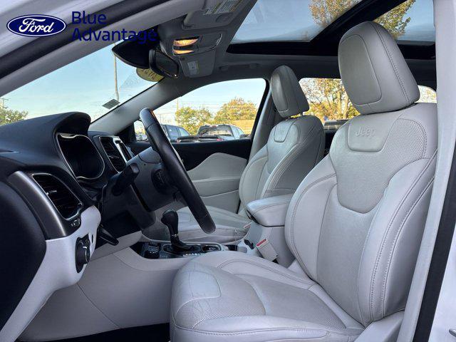 used 2021 Jeep Cherokee car, priced at $23,000