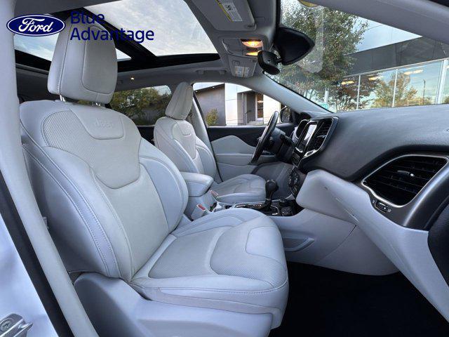 used 2021 Jeep Cherokee car, priced at $23,000