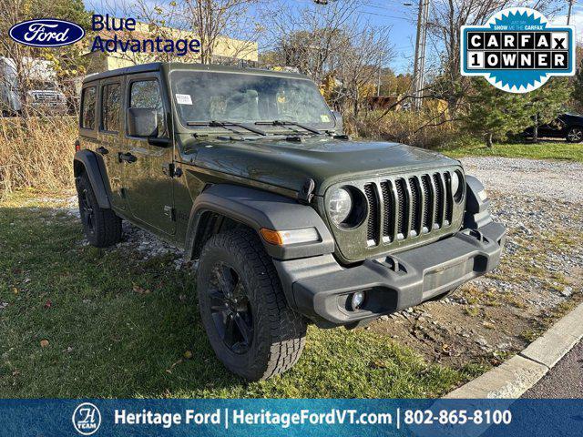 used 2021 Jeep Wrangler Unlimited car, priced at $25,000