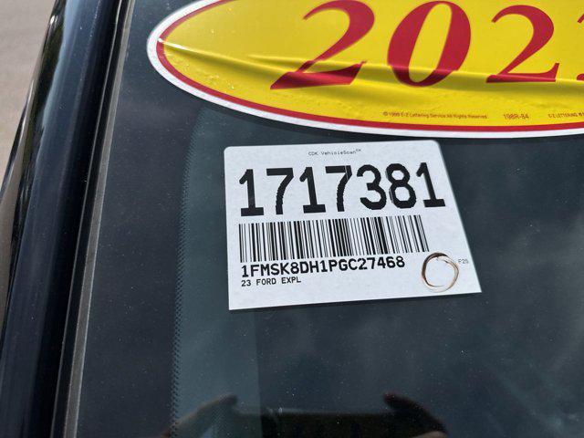 used 2023 Ford Explorer car, priced at $36,500