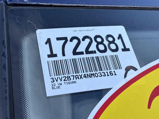 used 2022 Volkswagen Tiguan car, priced at $21,500