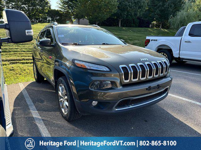 used 2015 Jeep Cherokee car, priced at $15,500