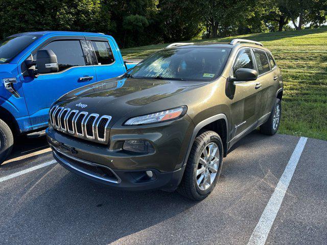 used 2015 Jeep Cherokee car, priced at $15,500