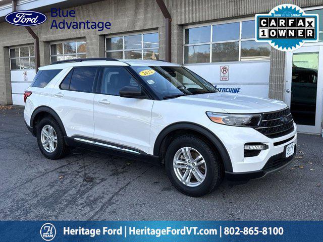 used 2022 Ford Explorer car, priced at $33,500