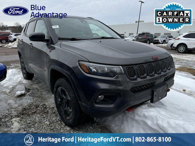 used 2023 Jeep Compass car, priced at $27,500