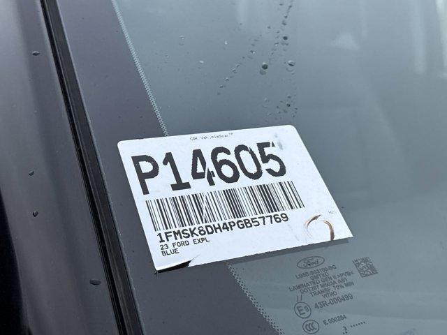 used 2023 Ford Explorer car, priced at $36,500