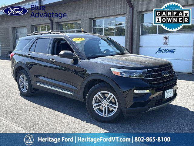 used 2021 Ford Explorer car, priced at $28,500