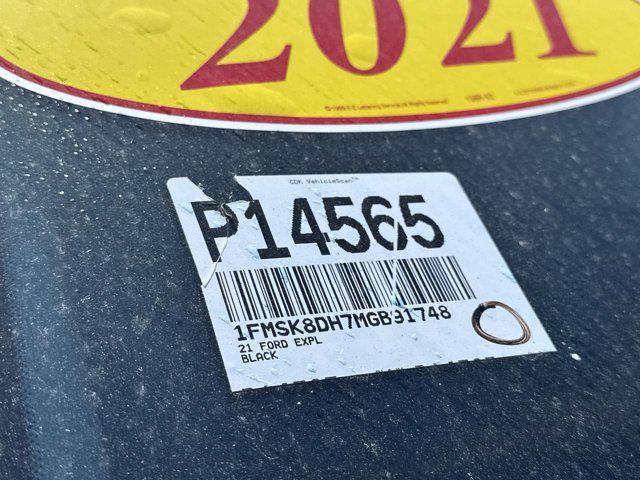 used 2021 Ford Explorer car, priced at $28,500