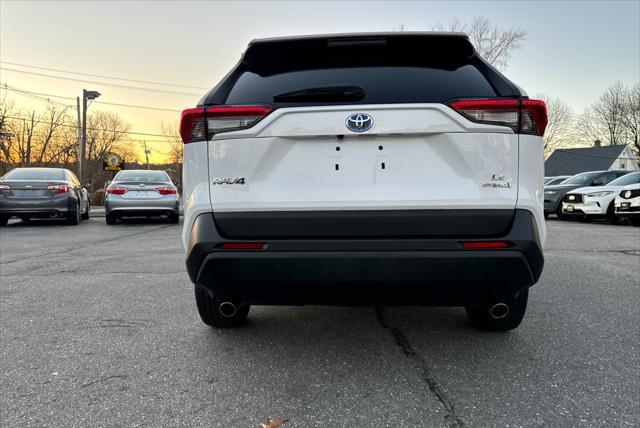 used 2021 Toyota RAV4 Hybrid car, priced at $25,990