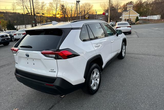 used 2021 Toyota RAV4 Hybrid car, priced at $25,990