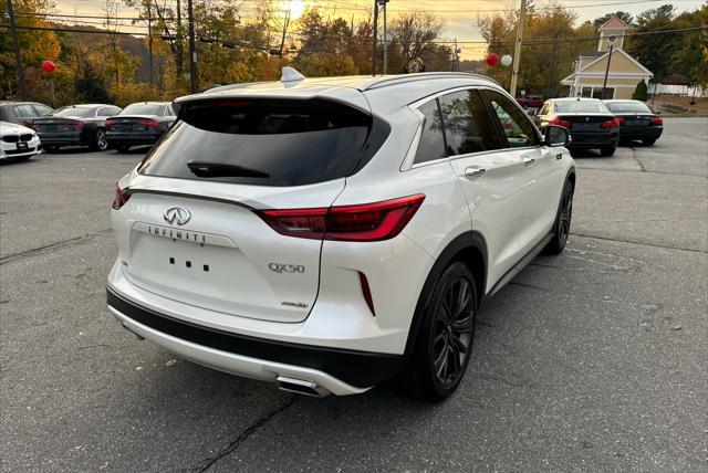 used 2020 INFINITI QX50 car, priced at $23,990