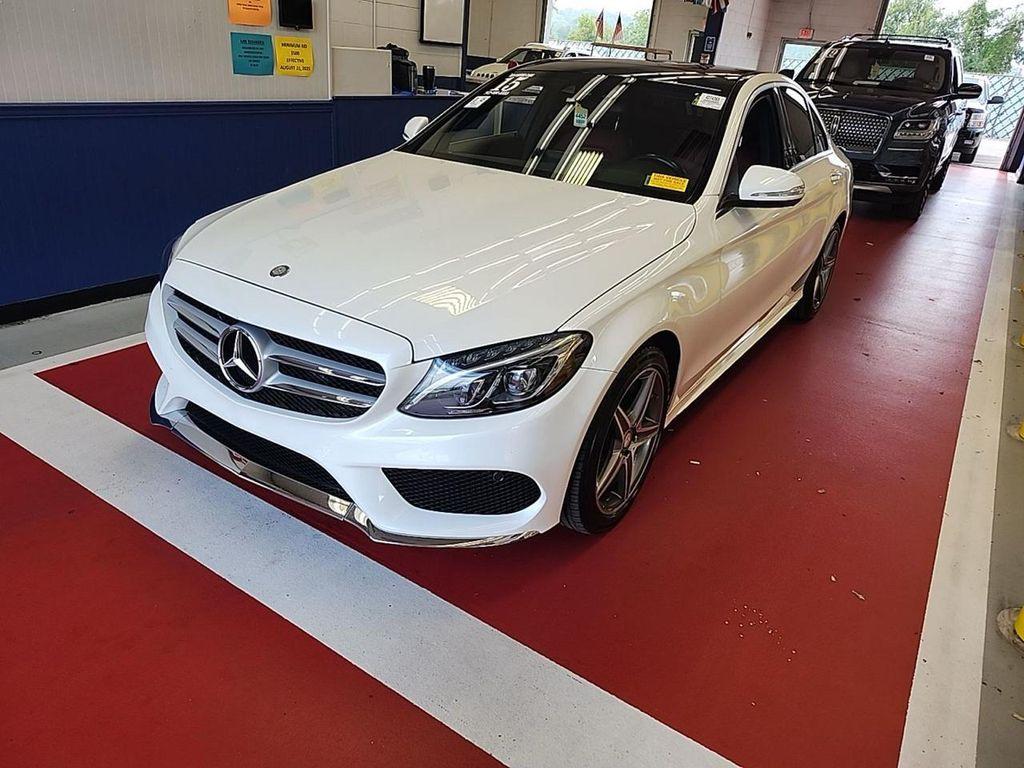 used 2015 Mercedes-Benz C-Class car, priced at $21,990