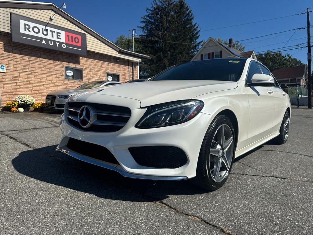used 2015 Mercedes-Benz C-Class car, priced at $21,990