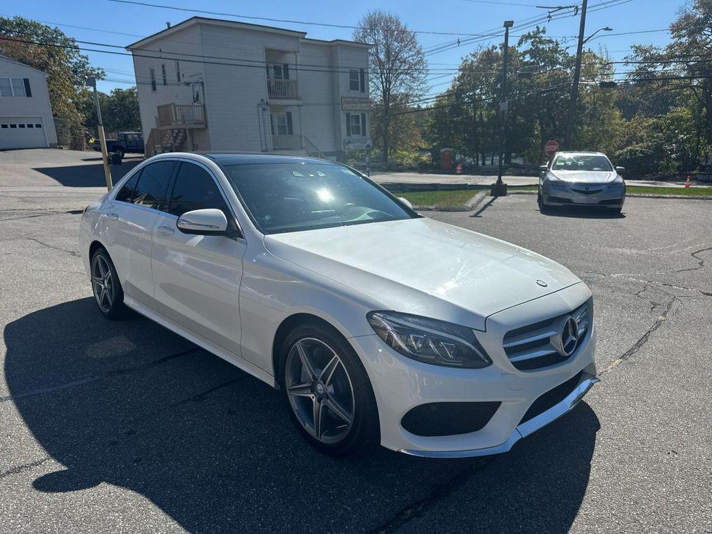used 2015 Mercedes-Benz C-Class car, priced at $21,990