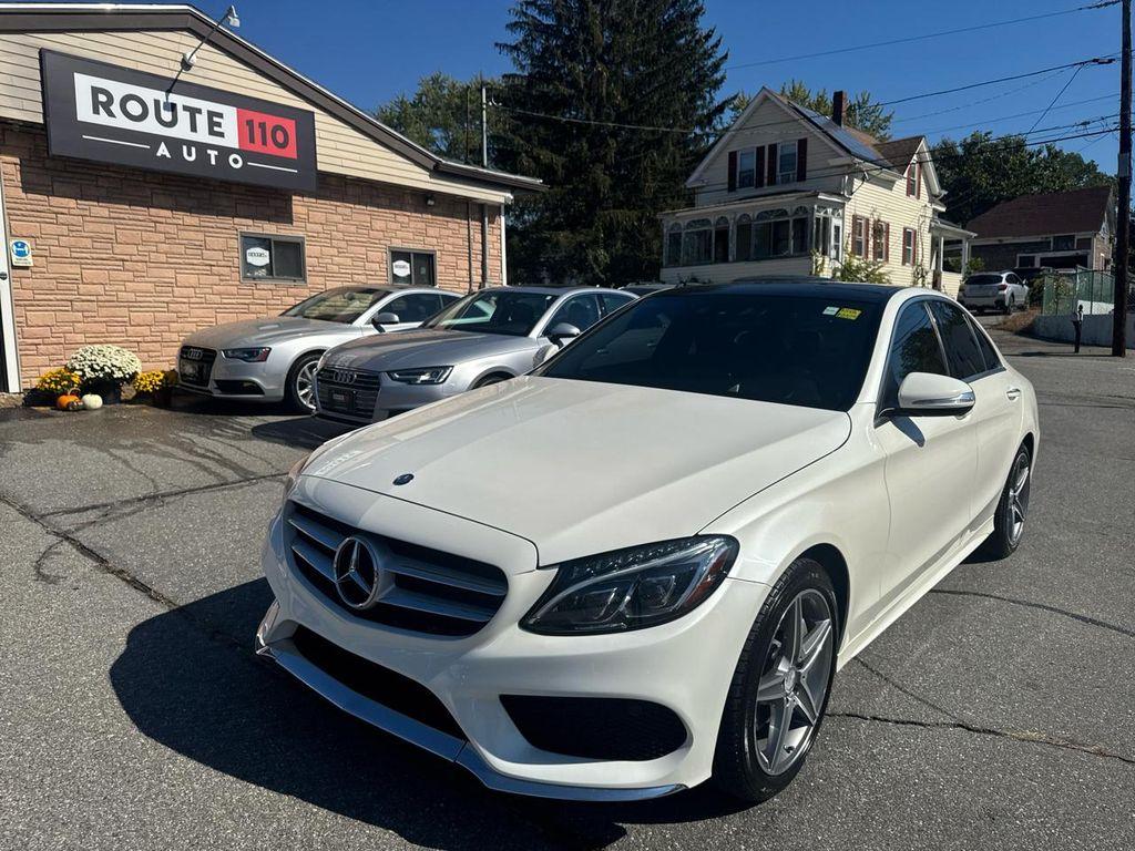used 2015 Mercedes-Benz C-Class car, priced at $21,990