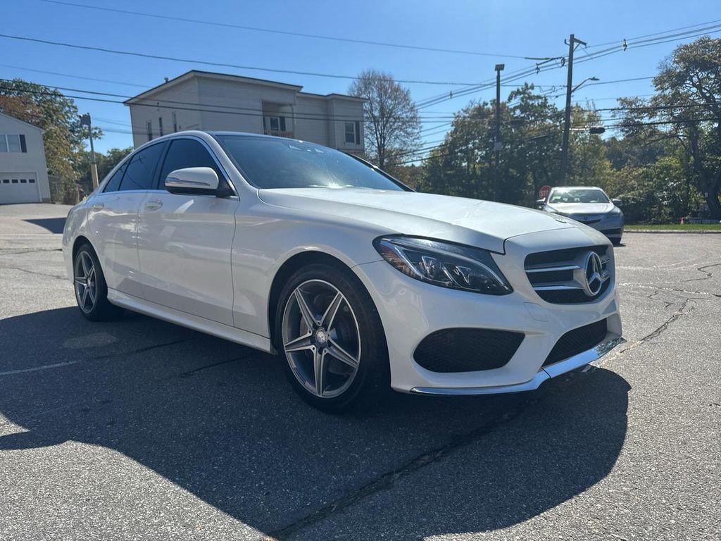 used 2015 Mercedes-Benz C-Class car, priced at $21,990