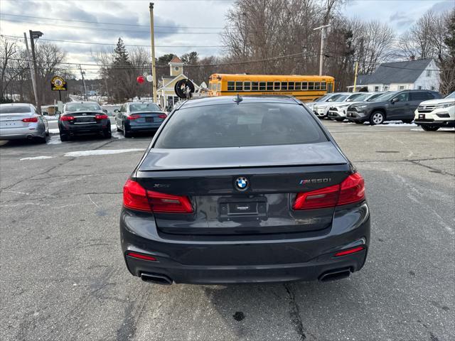 used 2018 BMW M550 car, priced at $30,990