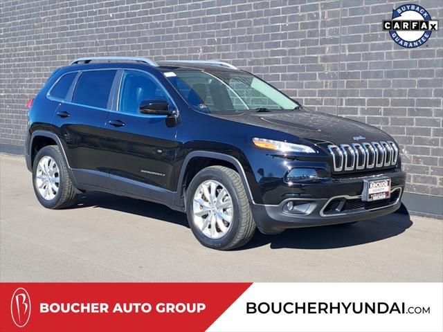 used 2017 Jeep Cherokee car, priced at $13,899